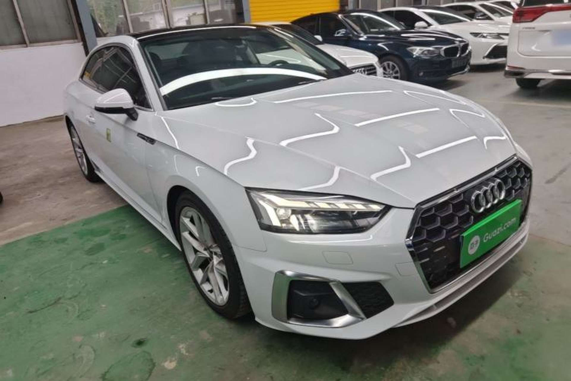 Used Audi A5 2024 Coupe 40 TFSI Fashion Dynamic Model Front Right 45 Deg