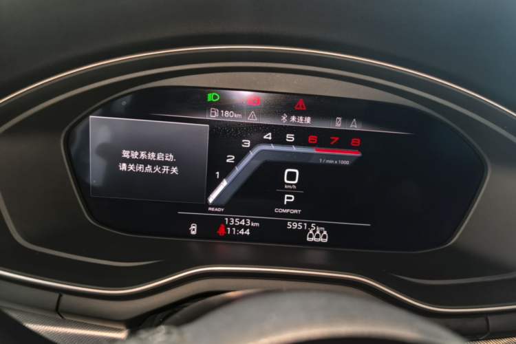 Used Audi A5 2024 Sportback 40 TFSI Fashionable and Dynamic Model Instrument Cluster