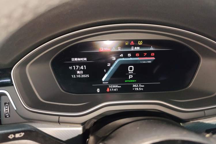 Used Audi A5 2024 Cabriolet 40 TFSI Fashionable and Dynamic Model Instrument Cluster