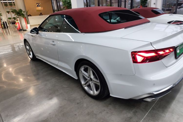 Used Audi A5 2024 Cabriolet 40 TFSI Fashionable and Dynamic Model Left Side
