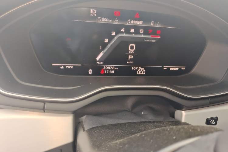 Used Audi A5 2024 Sportback 40 TFSI quattro Luxury Dynamic Model Odometer Close Up