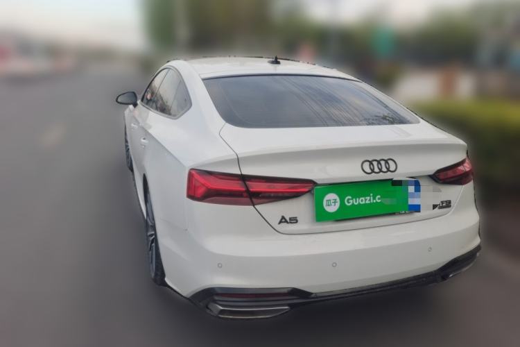 Used Audi A5 2024 Sportback 40 TFSI quattro Luxury Dynamic Model Rear Left 45 Deg