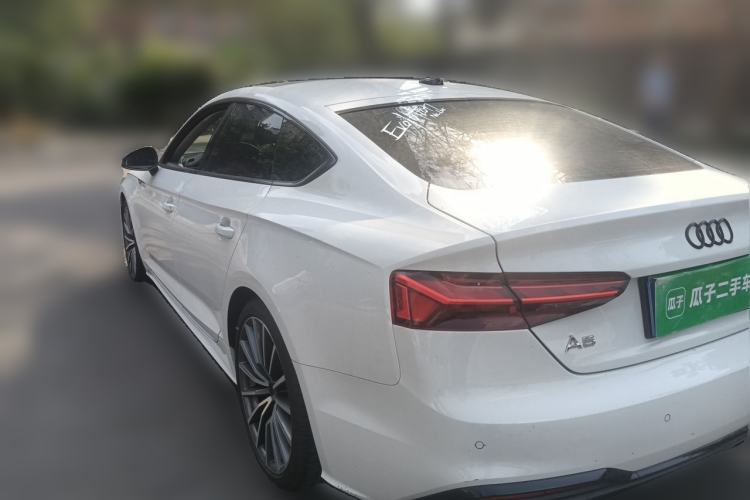 Used Audi A5 2024 Sportback 40 TFSI quattro Luxury Dynamic Model Rear Left 45 Deg