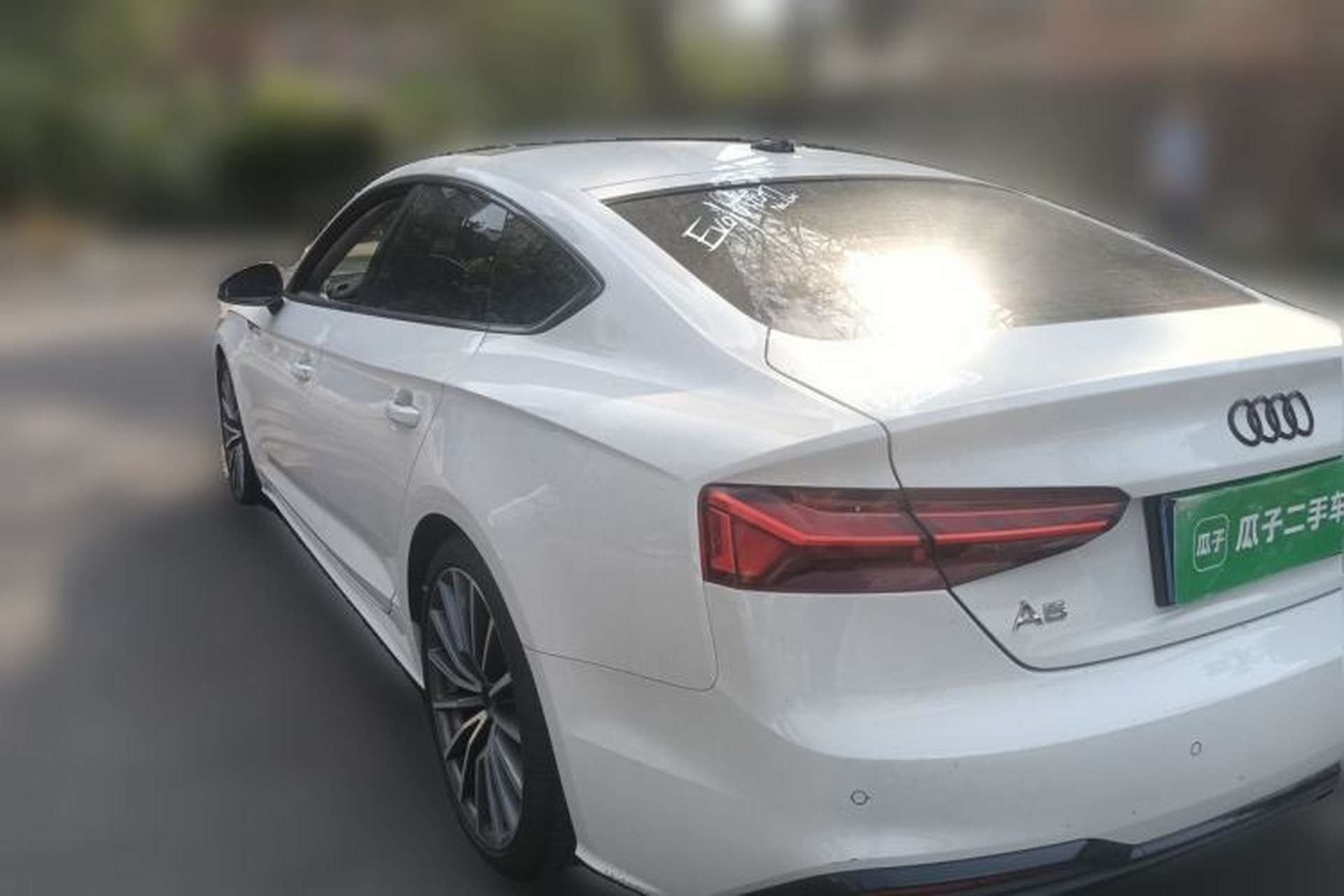 Used Audi A5 2024 Sportback 40 TFSI quattro Luxury Dynamic Model Rear Left 45 Deg