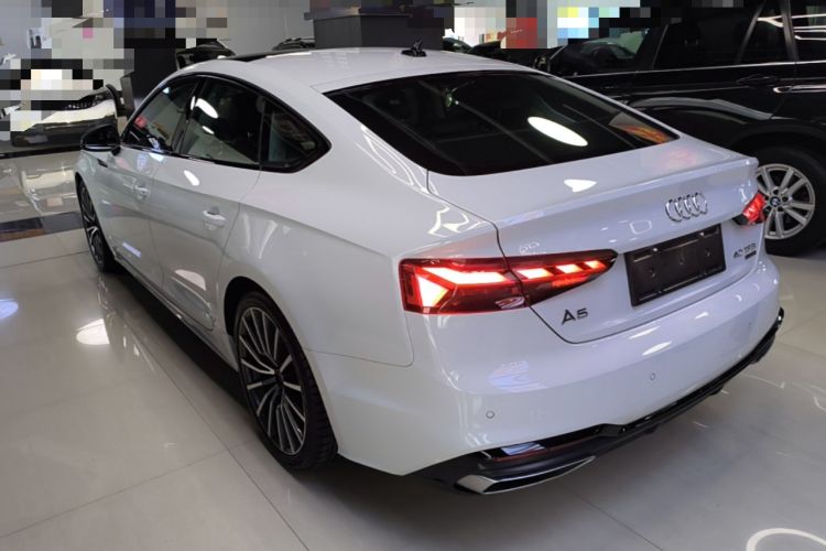 Used Audi A5 2024 Sportback 40 TFSI quattro Luxury Dynamic Model Rear Left 45 Deg