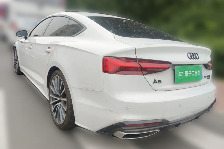 Used Audi A5 2024 Sportback 40 TFSI quattro Luxury Dynamic Model Rear Left 45 Deg