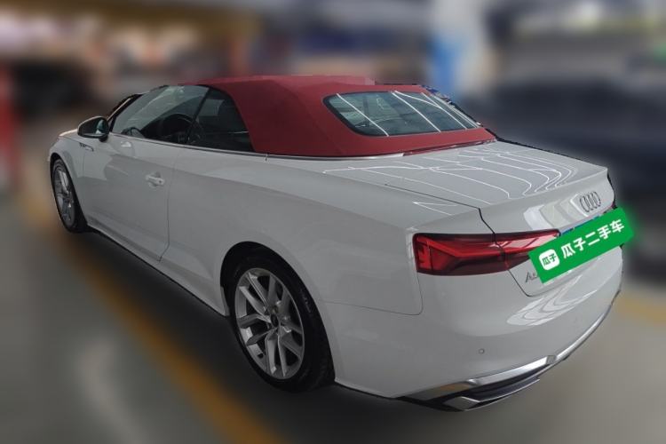 Used Audi A5 2024 Cabriolet 40 TFSI Fashionable and Dynamic Model Rear Left 45 Deg
