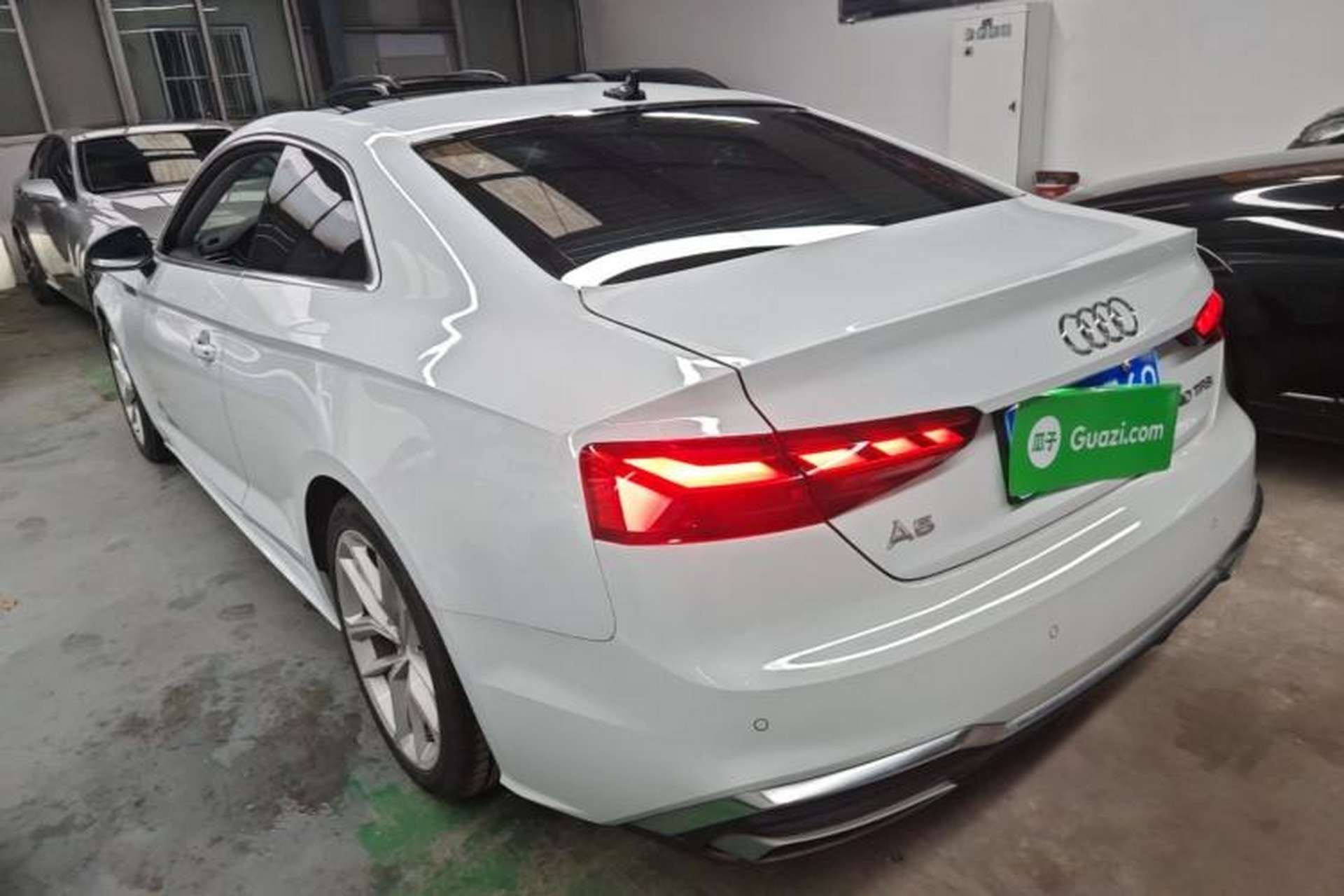 Used Audi A5 2024 Coupe 40 TFSI Fashion Dynamic Model Rear Left 45 Deg