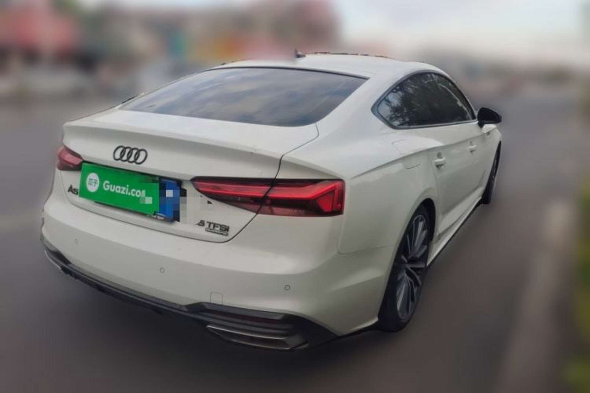 Used Audi A5 2024 Sportback 40 TFSI quattro Luxury Dynamic Model Rear Right 45 Deg