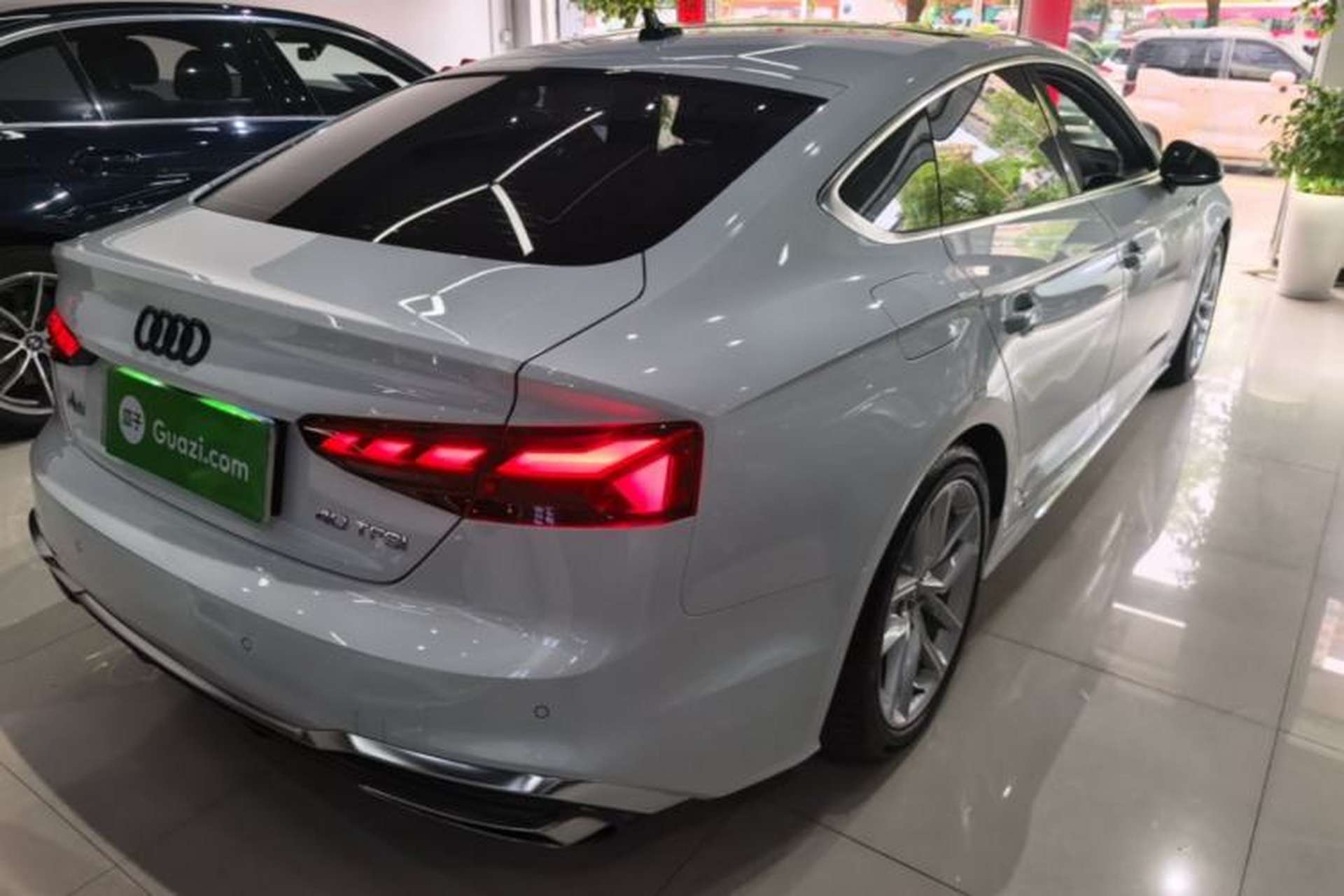 Used Audi A5 2024 Sportback 40 TFSI Fashionable and Dynamic Model Rear Right 45 Deg