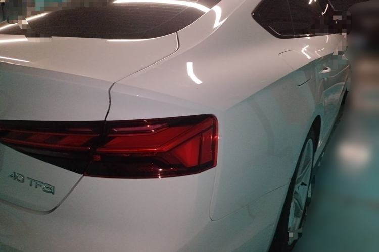 Used Audi A5 2024 Sportback 40 TFSI Fashionable and Dynamic Model Rear Right 45 Deg