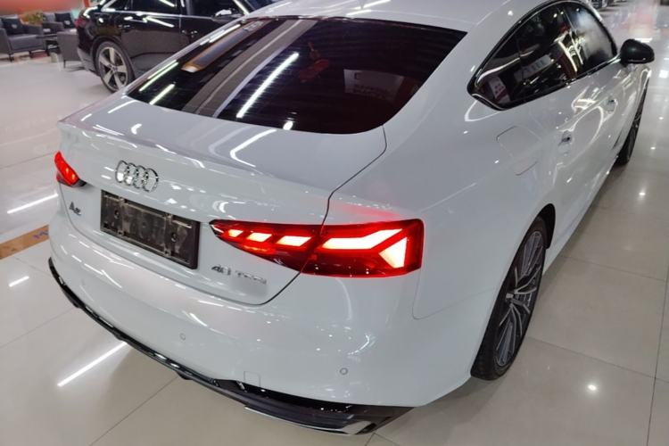 Used Audi A5 2024 Sportback 40 TFSI quattro Luxury Dynamic Model Rear Right 45 Deg