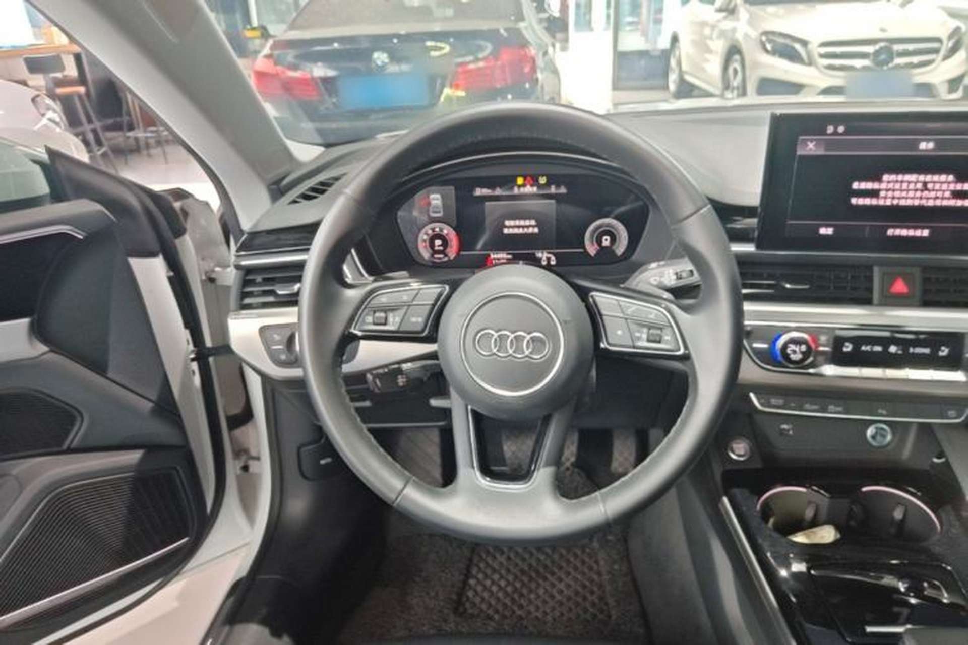 Used Audi A5 2024 Coupe 40 TFSI Fashion Dynamic Model Steering Wheel