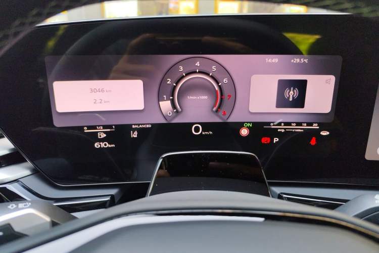 Used Audi A5L 2026 2.0T Navigation Edition Instrument Cluster
