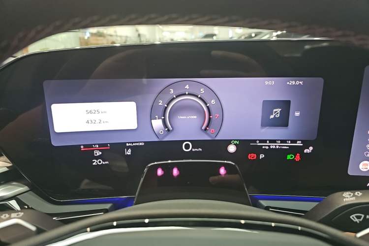 Used Audi A5L 2026 2.0T Sport Instrument Cluster