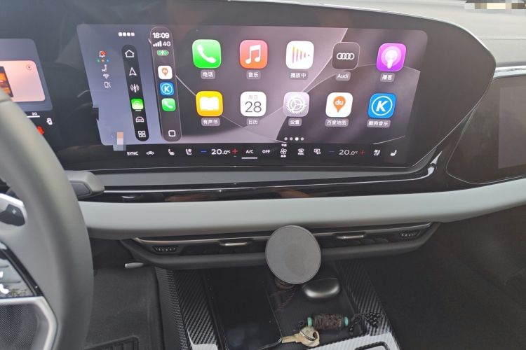 Used Audi A5L 2026 2.0T Navigation Edition Audio And AC Panel
