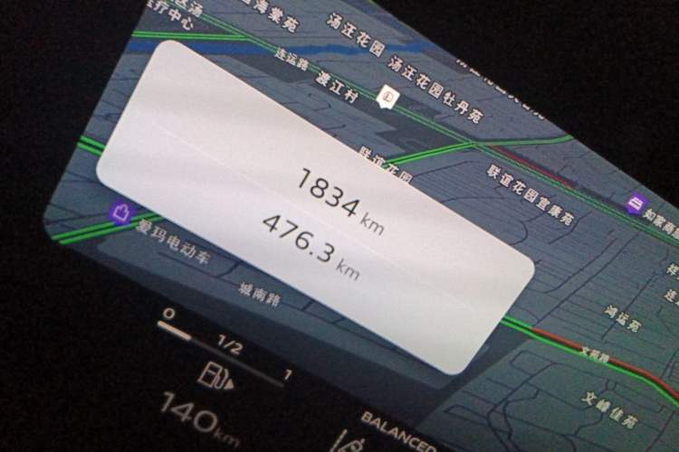 Used Audi A5L 2026 2.0T Ignite Starry Edition Odometer Close Up