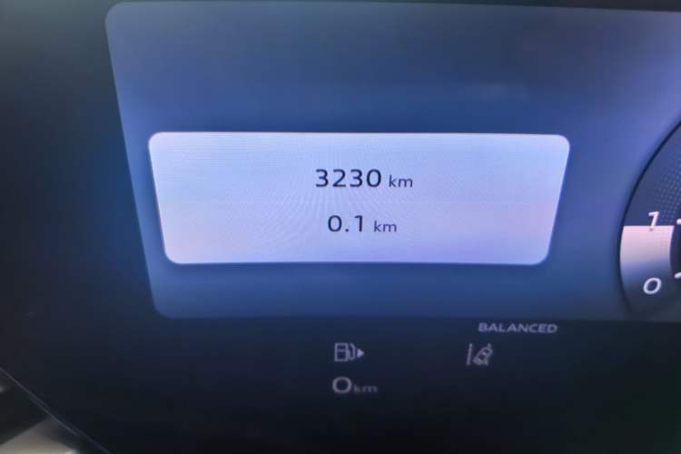 Used Audi A5L 2026 2.0T Sport Plus Odometer Close Up