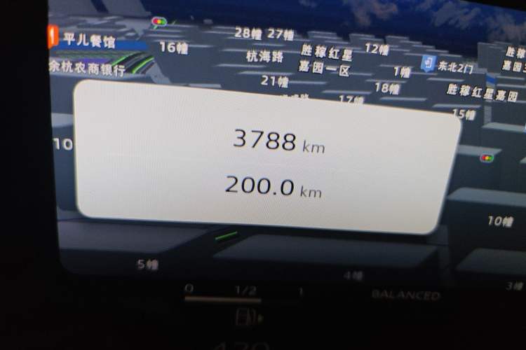Used Audi A5L 2026 2.0T Sport Plus Odometer Close Up