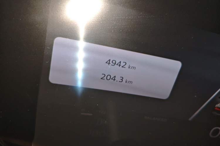 Used Audi A5L 2026 2.0T Sport Plus Odometer Close Up