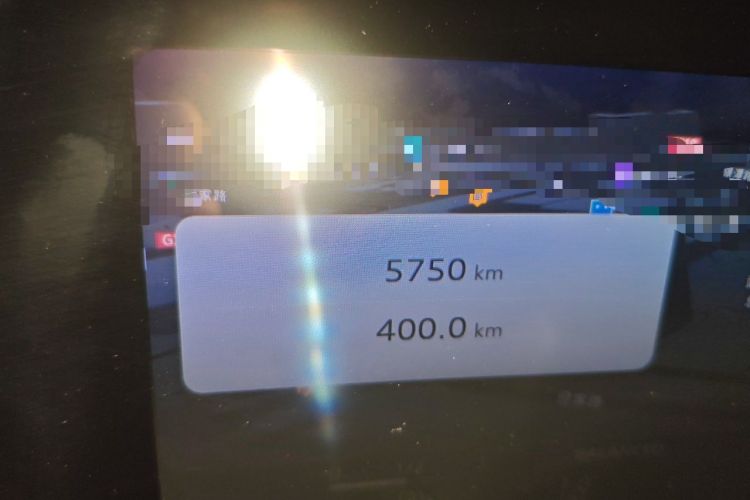Used Audi A5L 2026 2.0T Sport Odometer Close Up