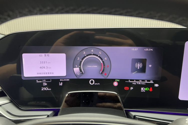 Used Audi A5L 2026 2.0T Sport Plus Odometer Close Up