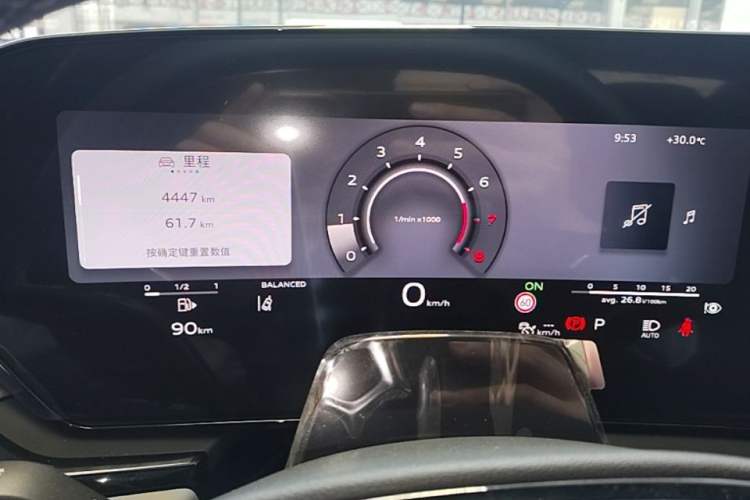Used Audi A5L 2026 2.0T Sport Plus Instrument Cluster