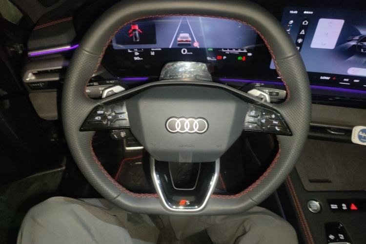 Used Audi A5L Sportback 2026 Model Range: TFSI quattro 150kW Red Fortune Limited Edition Steering Wheel