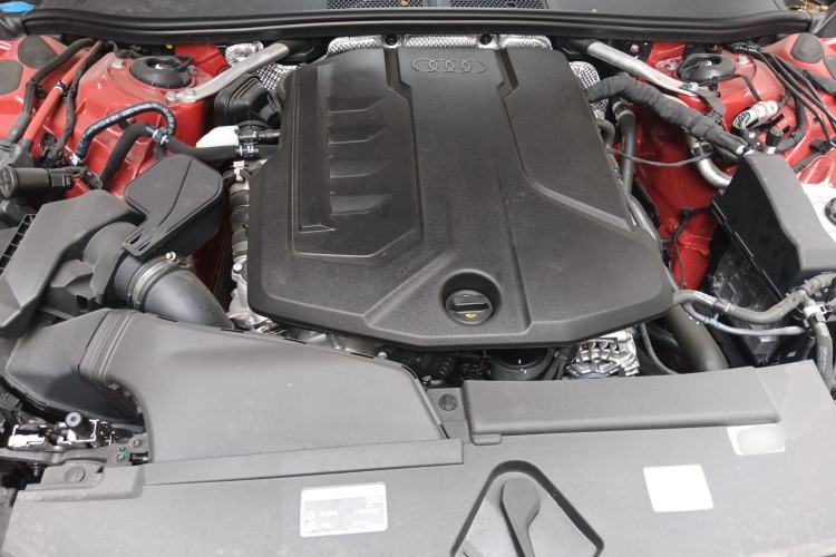 Used Audi A5L Sportback 2026 Model Range: TFSI quattro 150kW Red Fortune Limited Edition Engine Bay