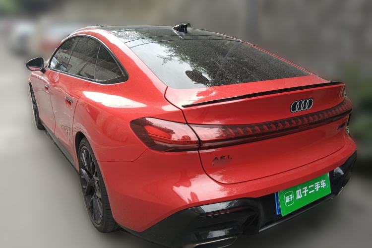 Used Audi A5L Sportback 2026 Model Range: TFSI quattro 150kW Red Fortune Limited Edition Rear Left 45 Deg