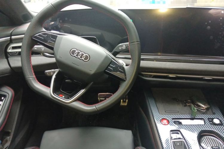 Used Audi A5L Sportback 2026 Model Range: TFSI quattro 150kW Red Fortune Limited Edition Steering Wheel
