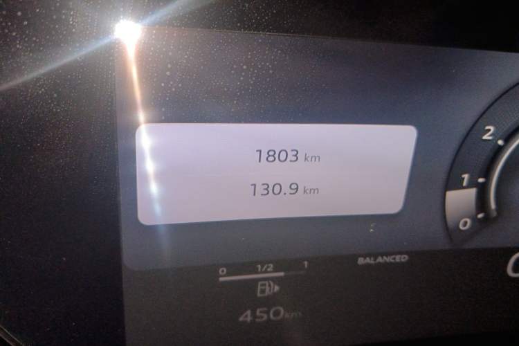 Used Audi A5L Sportback 2026 TFSI 150kW Premium quattro Model Odometer Close Up