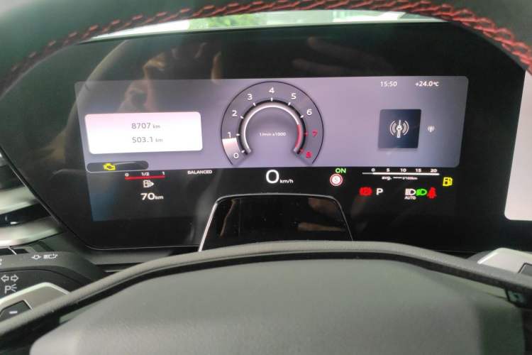 Used Audi A5L Sportback 2026 TFSI 150kW Premium quattro Model Instrument Cluster