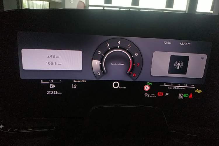 Used Audi A5L Sportback 2026 TFSI 150kW Premium quattro Model Instrument Cluster