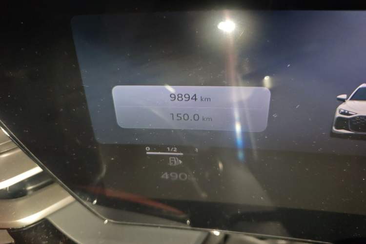 Used Audi A5L Sportback 2026 TFSI 150kW Premium quattro Model Odometer Close Up