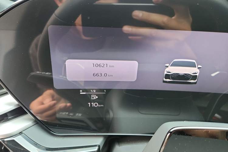 Used Audi A5L Sportback 2026 TFSI 150kW Luxury Edition Odometer Close Up