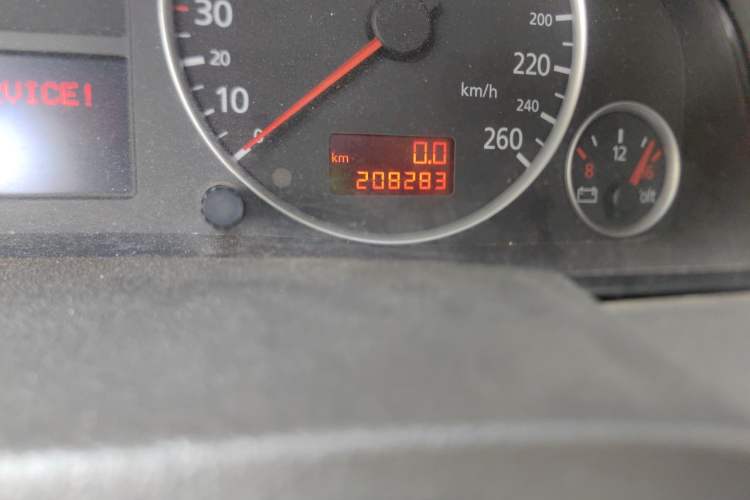 Used Audi A6 2004 1.8T manual base trim Odometer Close Up