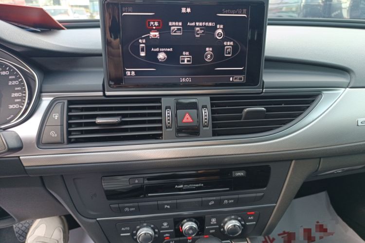 Used Audi A6 2015 3.0T allroad quattro Audio And AC Panel