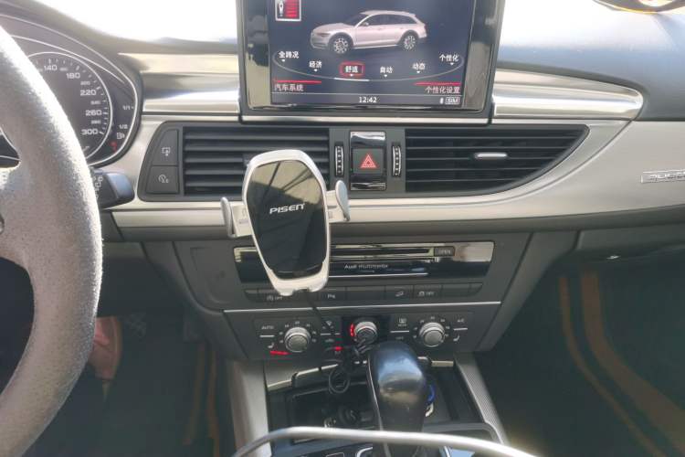 Used Audi A6 2015 3.0T allroad quattro Audio And AC Panel