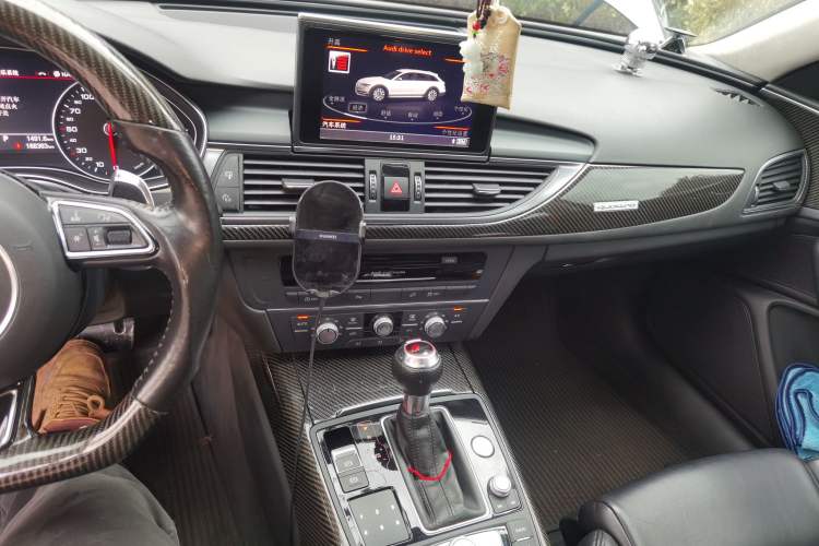 Used Audi A6 2015 3.0T allroad quattro Audio And AC Panel
