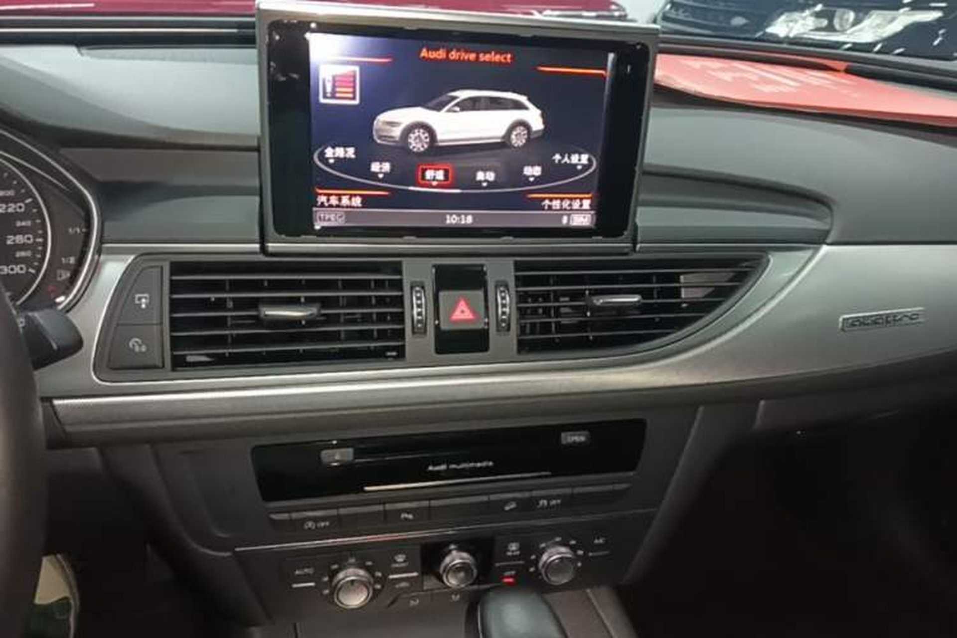 Used Audi A6 2015 3.0T allroad quattro Audio And AC Panel
