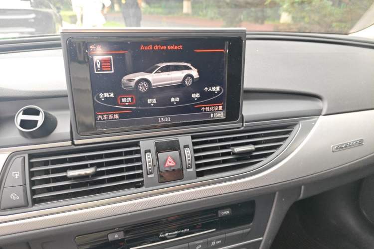 Used Audi A6 2015 3.0T allroad quattro Audio And AC Panel