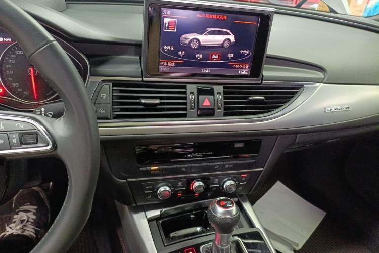 Used Audi A6 2015 3.0T allroad quattro Audio And AC Panel