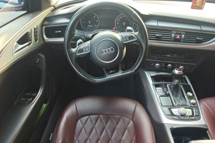 Used Audi A6 2015 3.0T allroad quattro Steering Wheel