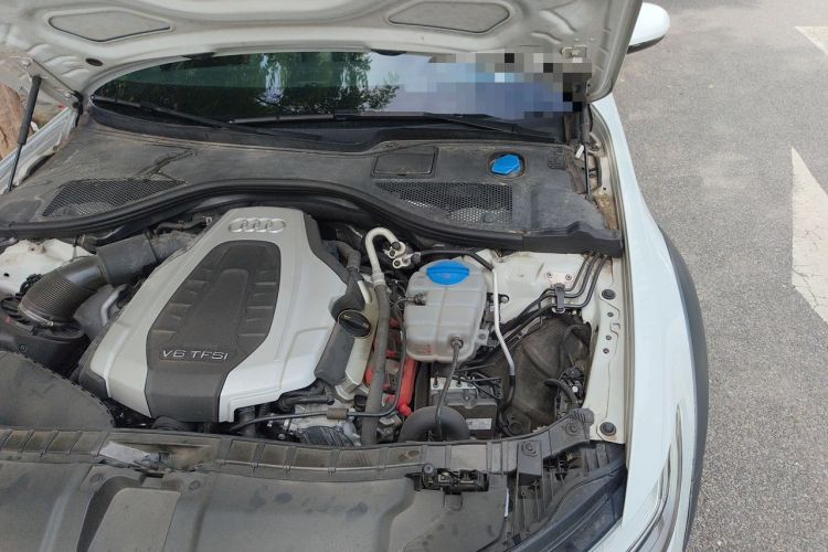 Used Audi A6 2015 3.0T allroad quattro Engine Bay Left