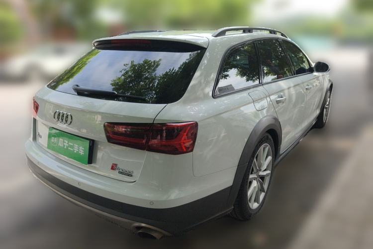 Used Audi A6 2015 3.0T allroad quattro Rear Right 45 Deg