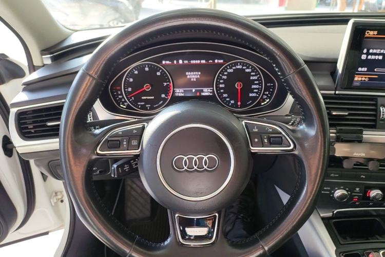 Used Audi A6 2015 3.0T allroad quattro Steering Wheel