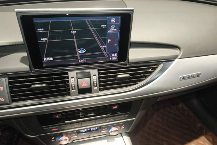 Used Audi A6 2017 Avant 40 TFSI Sport Edition Audio And AC Panel