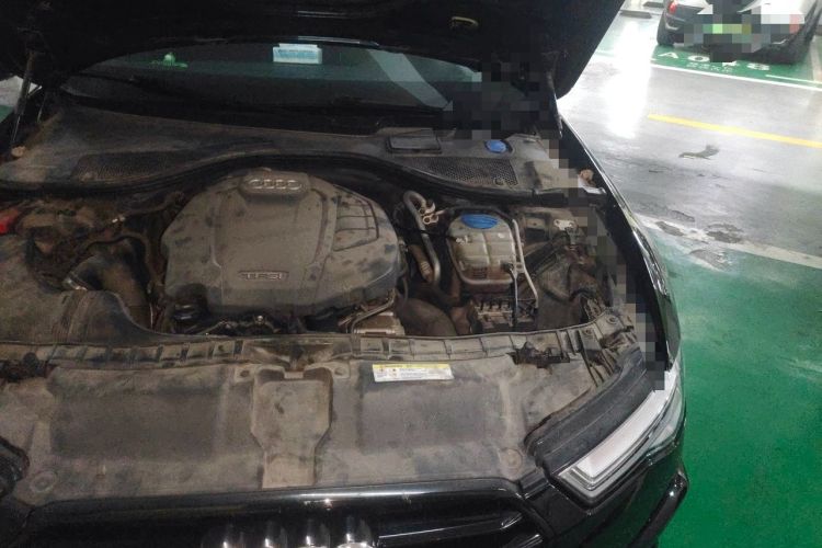 Used Audi A6 2017 Avant 40 TFSI Sport Edition Engine Bay Left