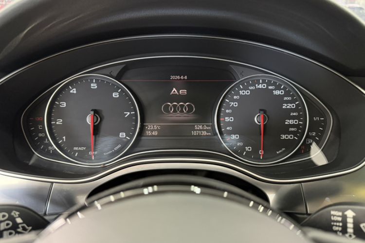 Used Audi A6 2017 Avant 35 TFSI Fashion Model Odometer Close Up